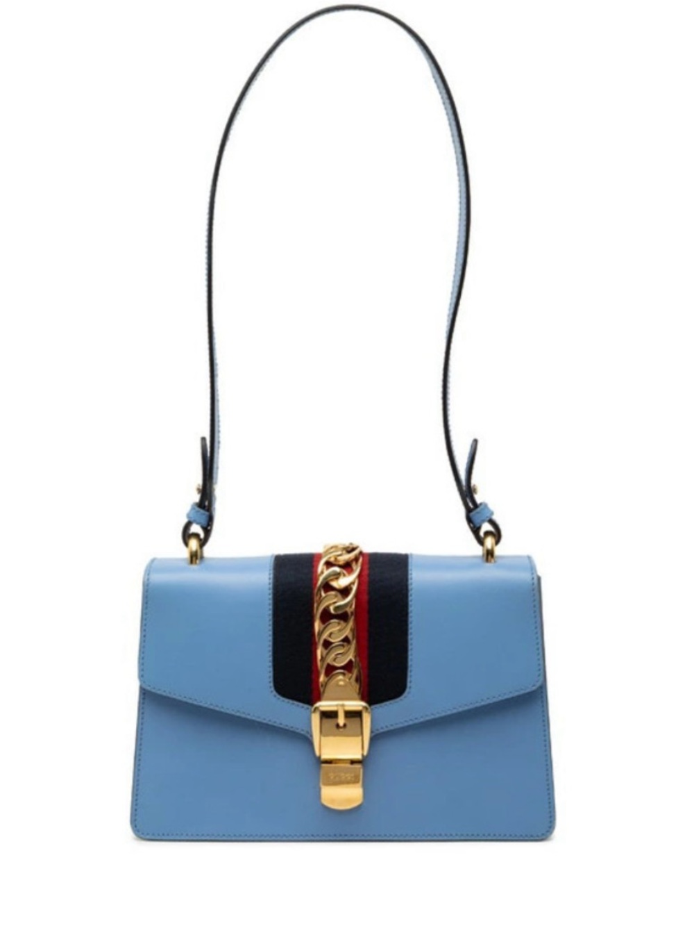 Gucci Sherry Line Sylvie Shoulder Bag gold plated. Authentic. 
Full inclusion